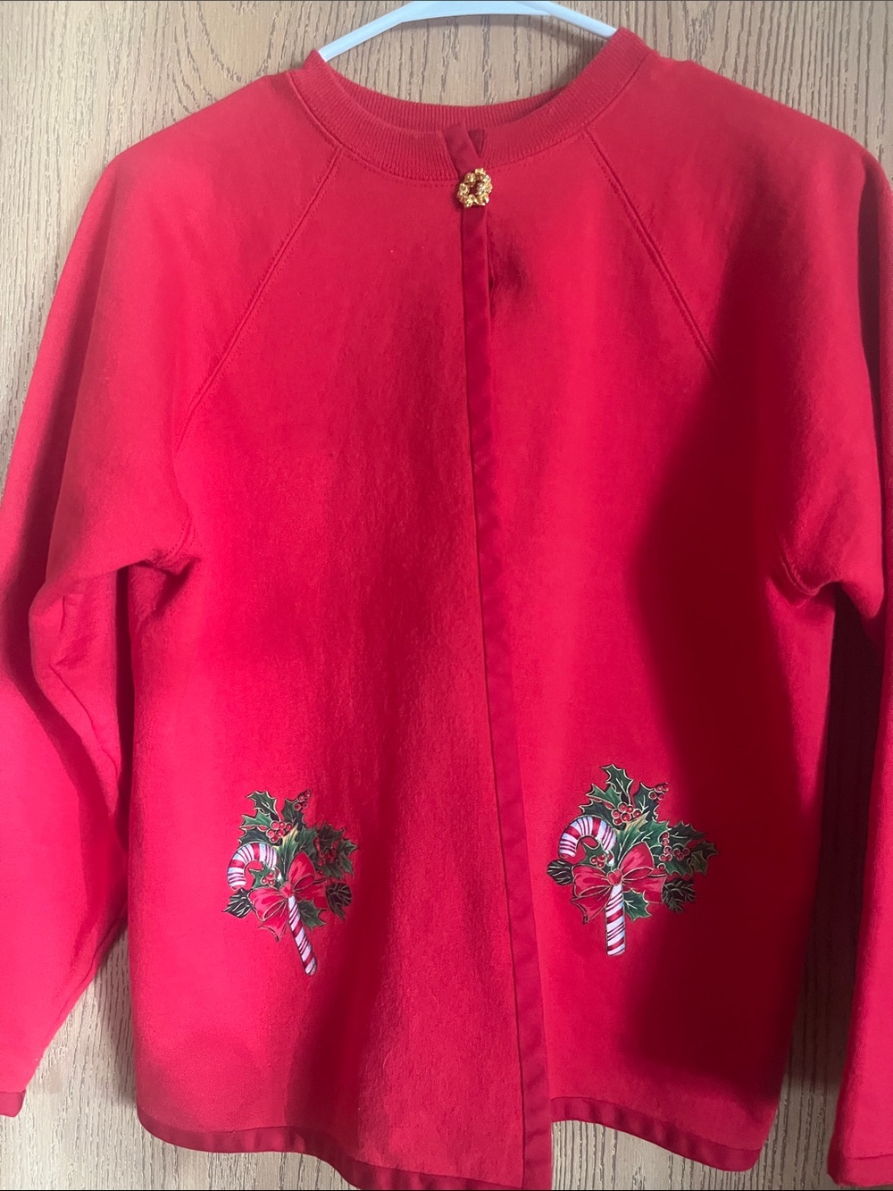 Christmas sweater grandma style M